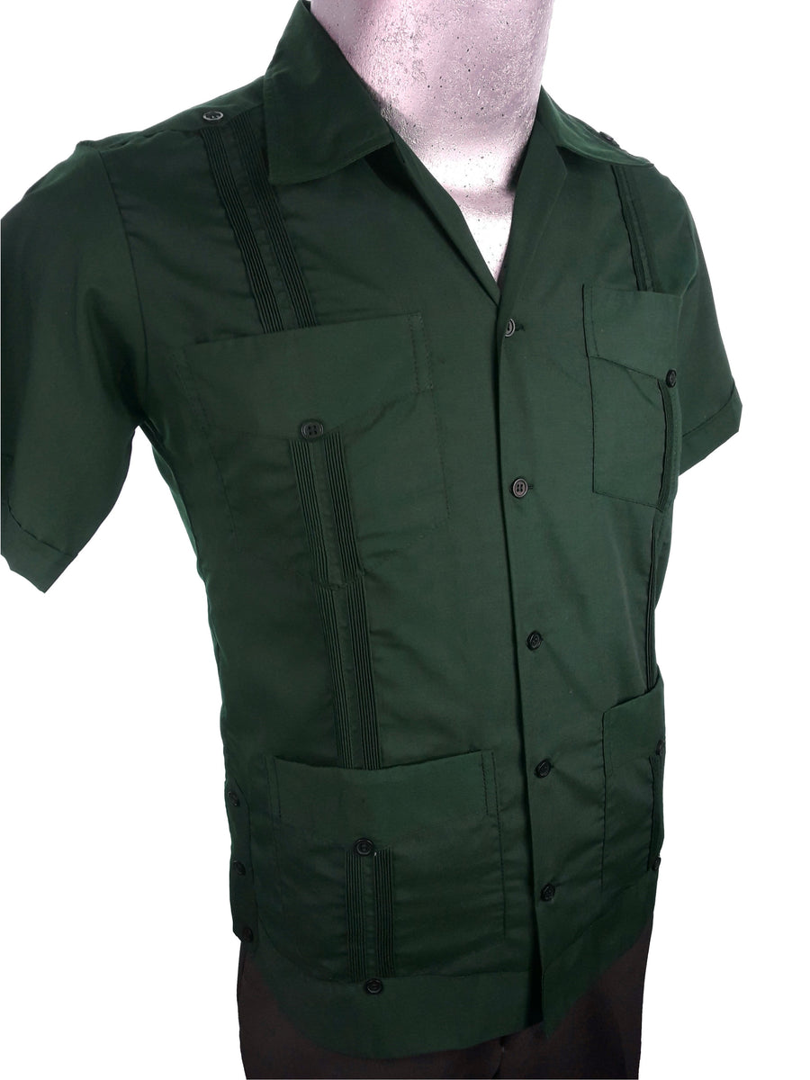 Guayabera 2025 verde olivo