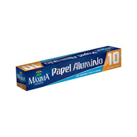 Papel Aluminio No. 10 máxima Premium (Caja con 24 papel aluminio)