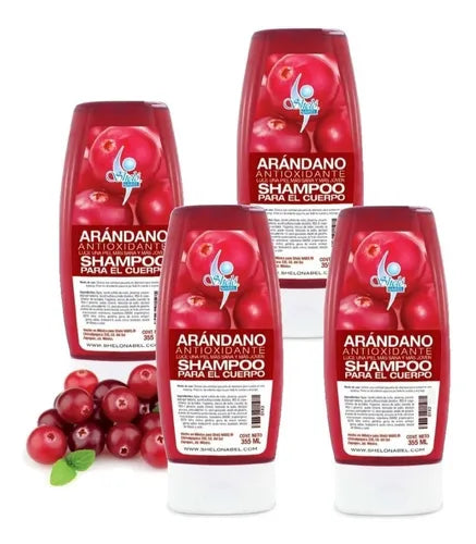 Shampoo Para El Cuerpo Arándano Antioxidante Rejuvenecedor